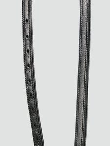 Kingsley Stirrup Leathers Nylon Inserts Black 135cm