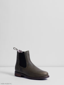 Kingsley Amsterdam Green/Black With Sheepskin Lining 36