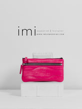 Load image into Gallery viewer, Kingsley Palma Belt Bag 518 Ostrich Hot Pink
