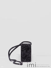 Load image into Gallery viewer, Kingsley Phone Bag 311 Oak Black 293 Natural Black Black Stitching