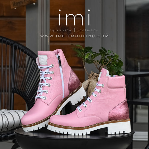 Kingsley Regina 40 Ostrich Pink/Fino Old Pink/White Outsole