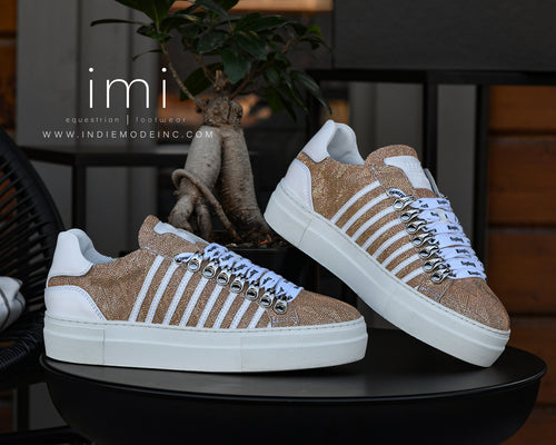 Kingsley Sky Luxor Beige/White Fashion 37
