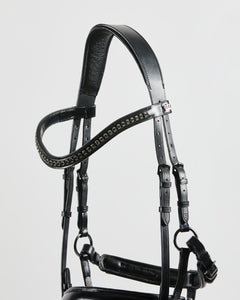 Kingsley Snaffle Bridle Special with Reins Black/Full