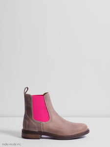 Kingsley Amsterdam Grey/Fuchsia