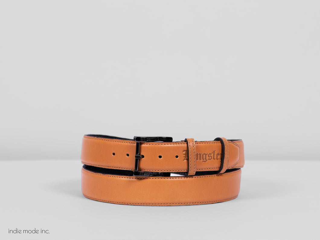 Kingsley Belt 119 Natural Mel/Black