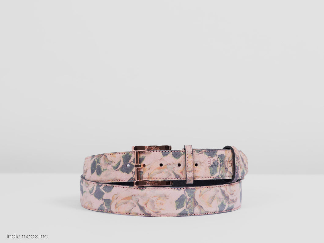 Kingsley Belt 261 Old Roses/Rose Gold Buckle