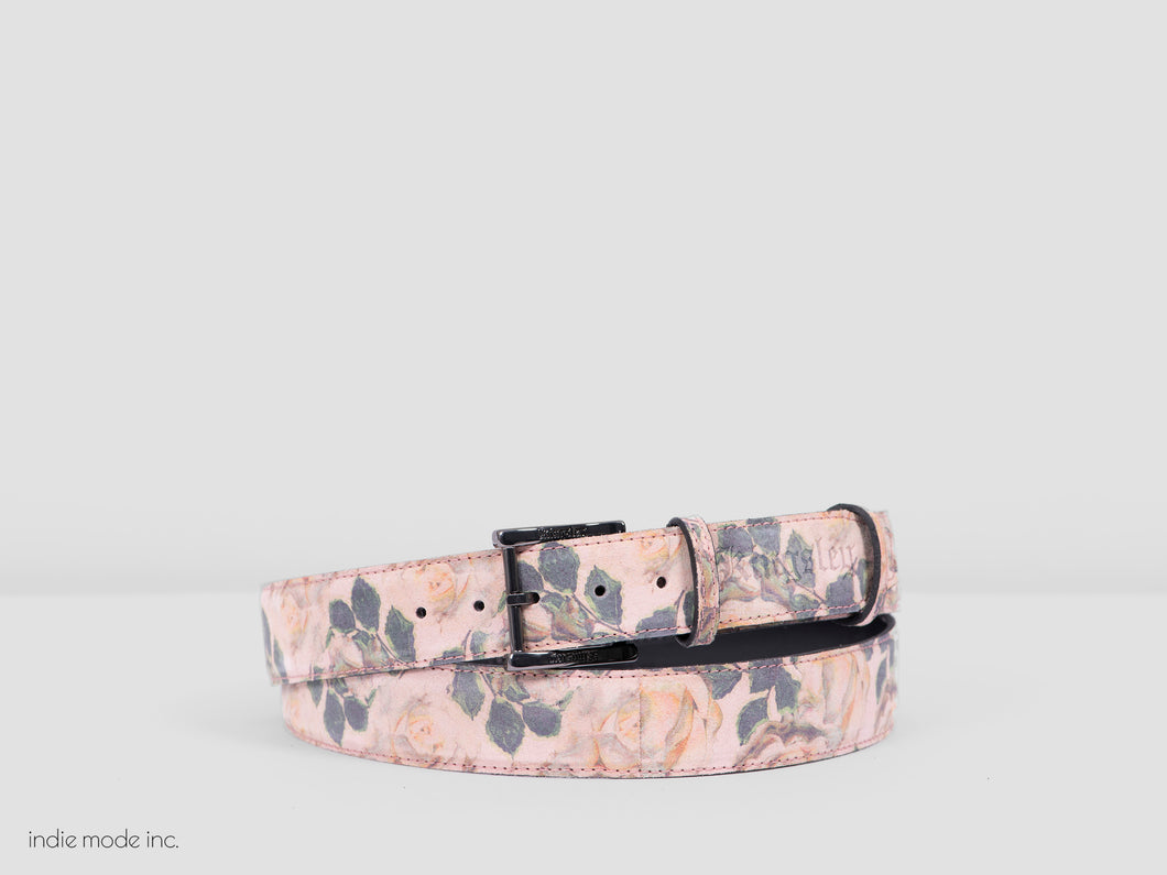 Kingsley Belt 261 Old Roses/Black