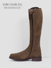 Load image into Gallery viewer, Kingsley Calgary 39 MA S 488 Olive Green/481 Dark Brown Waterproof Suede Taupe Sheepskin