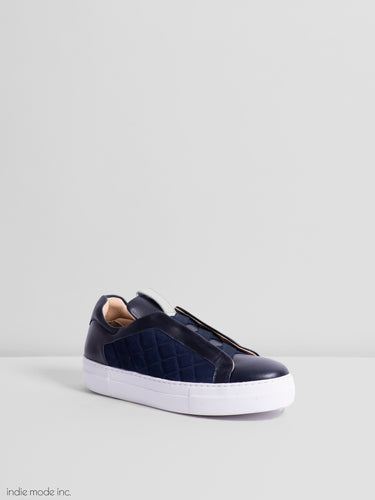 Kingsley Cross Navy Natural/Navy Suede 38