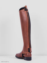 Load image into Gallery viewer, Kingsley Half Chaps Gaucho Chestnut/Black