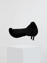 Load image into Gallery viewer, Kingsley Lambskin Half Pad Black with Black Sheepskin