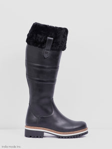 Kingsley Helsinki Gaucho Black/Black Black Sheepskin 39 Regina Sole