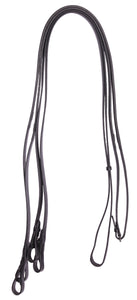 Kingsley Weymouth Leather Reins Black