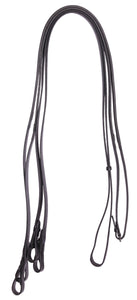 Kingsley Double Bridle Flat Leather Black/Full