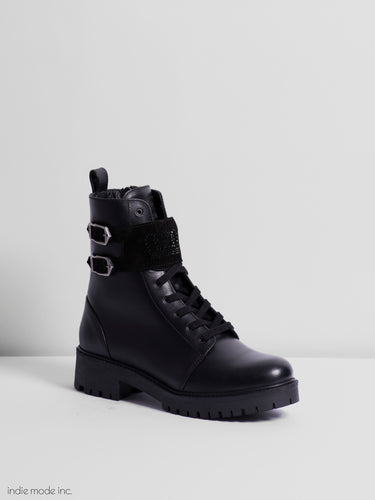 Kingsley Lisbon Natural Black/Black Suede 40