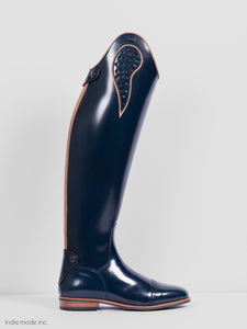 Kingsley Olbia 03 41 A M Brushed Blue/Gaucho Brown