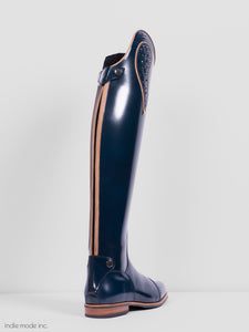 Kingsley Olbia 03 41 A M Brushed Blue/Gaucho Brown