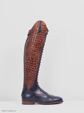 Load image into Gallery viewer, Kingsley Orlando 01 38.5 MA XS Blue/Alligator Brown