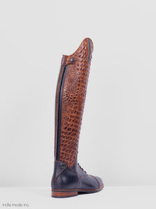 Kingsley Orlando 01 38.5 MA XS Blue/Alligator Brown
