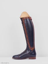 Load image into Gallery viewer, Kingsley Orlando 01 38.5 MA XS Blue/Alligator Brown