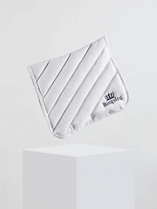 Kingsley Saddle Cloth Dressage White