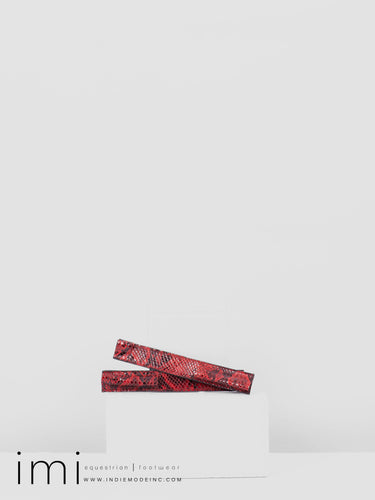 Kingsley Spur Guards 459 Red Python
