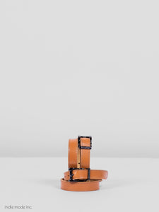 Kingsley Spur Straps 119 Natural Mel