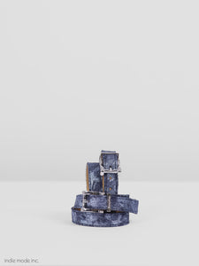 Kingsley Spur Straps 375 Blue Storm Deep