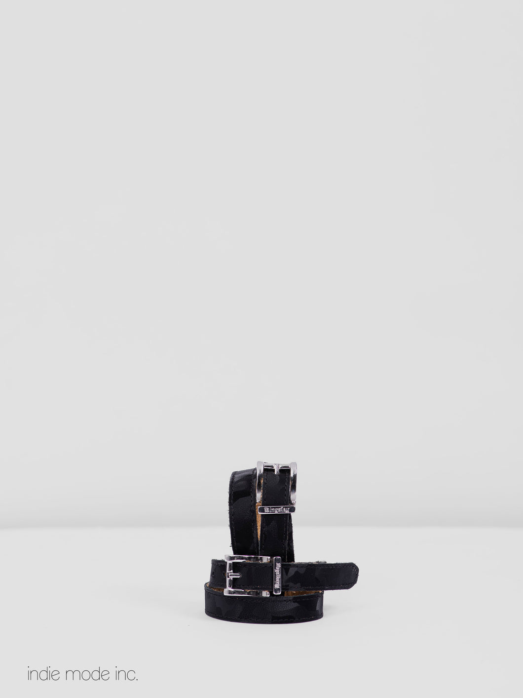 Kingsley Spur Straps 464 Camouflage Black/Silver