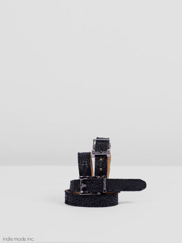 Kingsley Spur Straps 94 Camurca Black