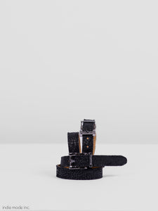 Kingsley Spur Straps 94 Camurca Black