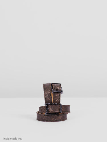 Kingsley Spur Straps 37 Crute Castanho