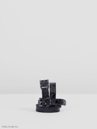 Kingsley Spur Straps 311 Oak Black/Black