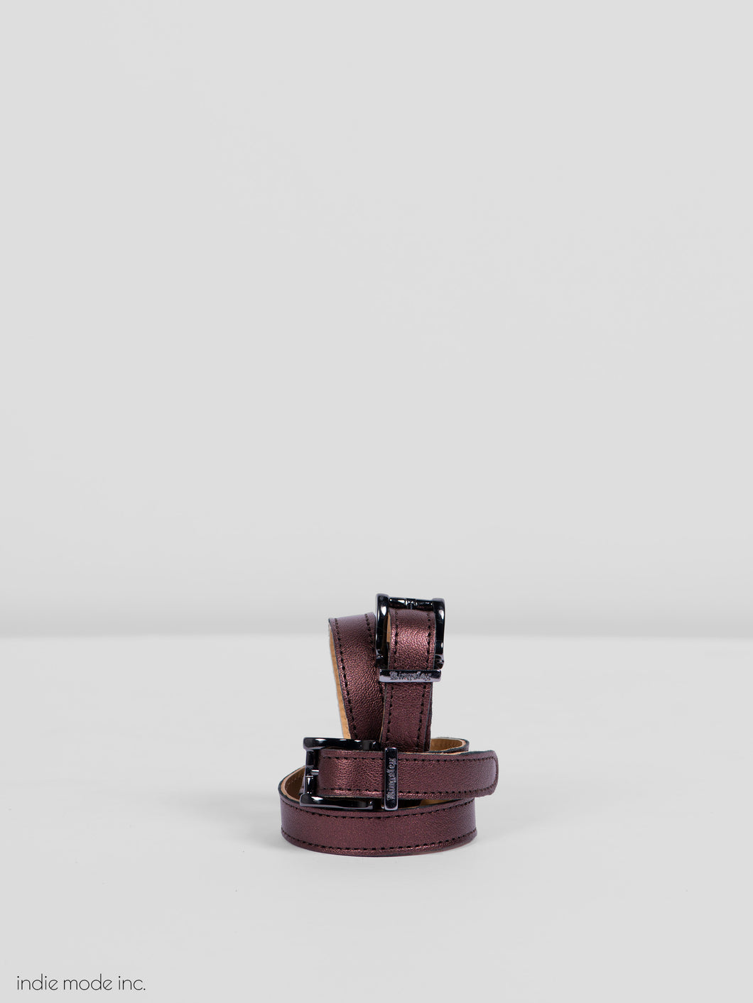Kingsley Spur Straps 213 Oister Bordeaux