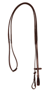 Kingsley Flat Rubber Backed Leather Reins