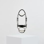 Load image into Gallery viewer, Kingsley Snaffle Bridle Patent Black/Full